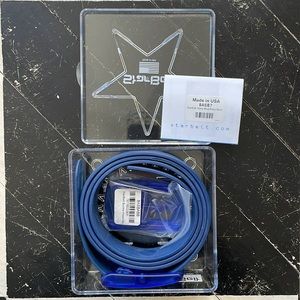 WeatherTech Navy StarBelt cut / trim to fit up to 48” waist